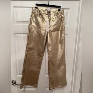 NWT EVERY (Brand) gold pants 4